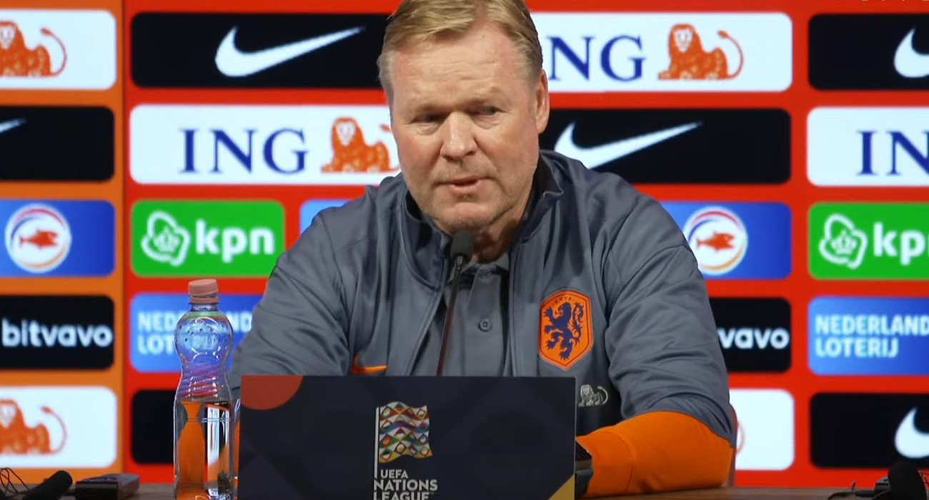 Bondscoach Ronald Koeman